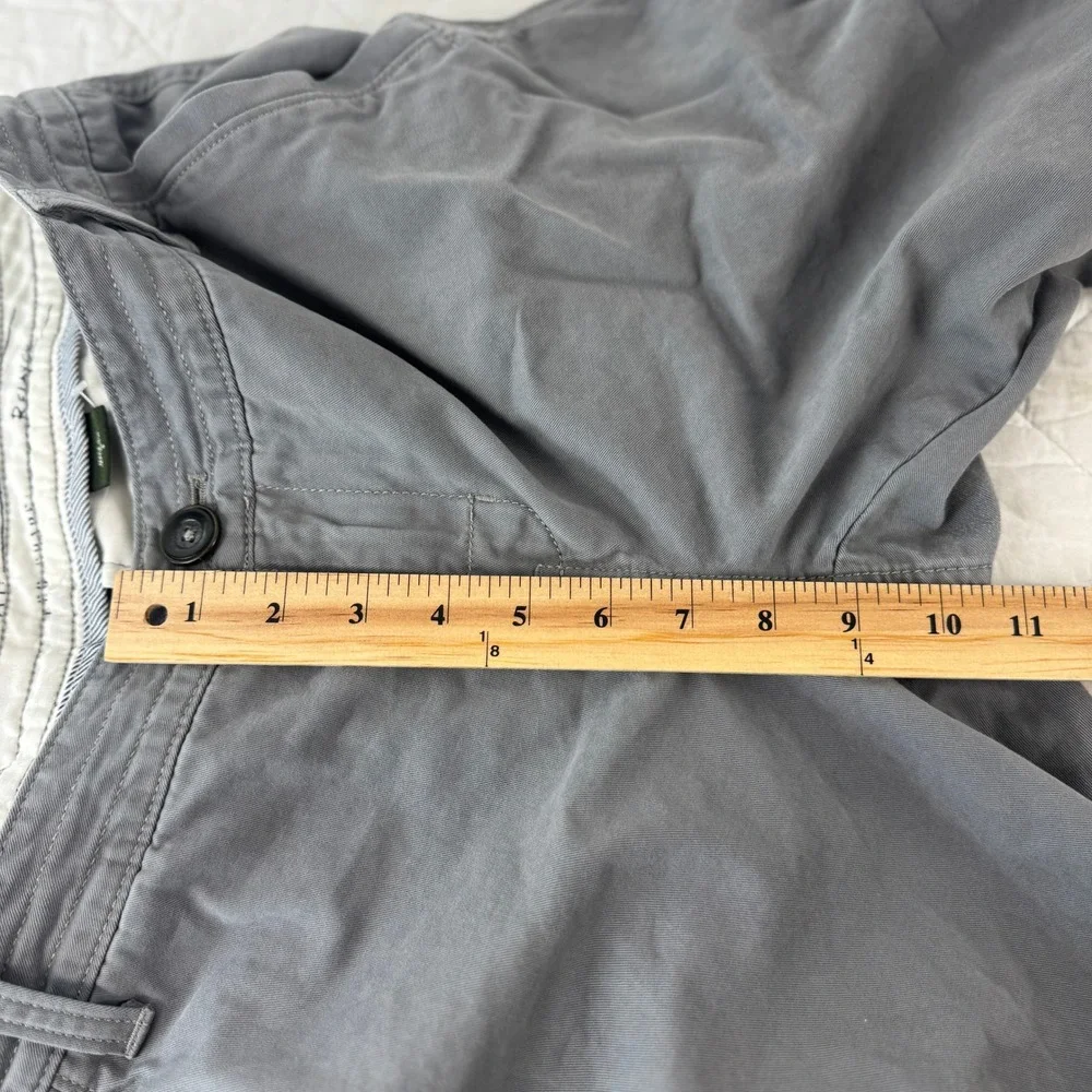 Eddie Bauer Gray Boyfriend Relaxed Fit‎ Cotton Pants Womens Size 8 Classic